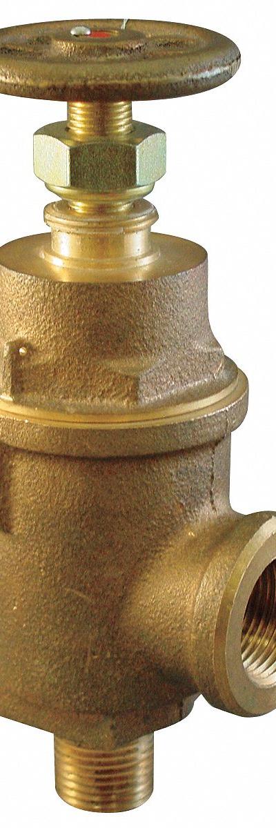 KUNKLE VALVE Adjustable Relief Valve: FNPT x MNPT - Non-Code Air, Inert Gas & Liquids Pressure Relief Valves