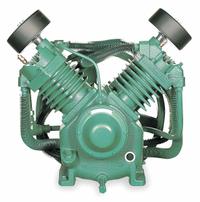 SPEEDAIRE Air Compressor Pump: Splash Lubricated, 2 Stage, 15 hp, 34.8/49.0 cfm @ 175 psi (MPN RV2-15A-P04). Key specifications — attr51096: 34.8/49.0 cfm @ 175 psi; attr51094: Yes; attr51077: RV2-15A-P04; attr51080: SPEEDAIRE.