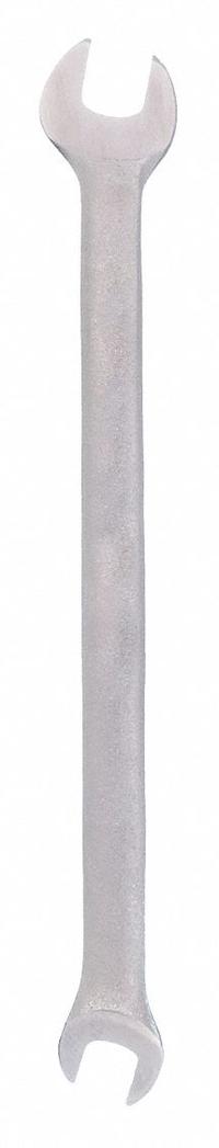 WESTWARD Open End Wrench: Alloy Steel, Satin, 6 mm_7 mm Head Size, 5 in Overall Lg, Std (MPN 1EYN1). Key specifications — attr309776: No; attr309781: Satin; attr309780: Alloy Steel; attr324939: WESTWARD.