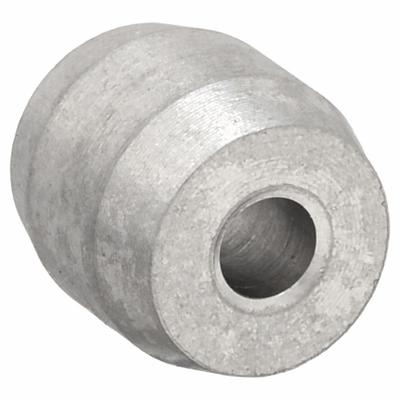 LOOS Wire Rope Stop Sleeve: Stop Sleeve, 1/16 in Compatible Rope Dia, Stainless Steel - Round Sleeves
