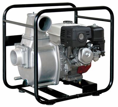 Dayton Engine Driven Pump: 7 1/10 hp, 4 in NPT, 4 in NPT, 3/4 in Max. Dia. Solids - Engine-Driven Water Pumps