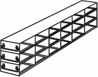 Freezer Drawer Rack: 21 1/2 in Overall Lg, 5 1/2 in Overall Wd, Stainless Steel, Slide Out Drawers (MPN RDMM63A). Key specifications — Includes: Slide Out Drawers; Material: Stainless Steel; Product Type: Freezer Drawer Rack; Brand: ARGOS TECHNOLOGIES.