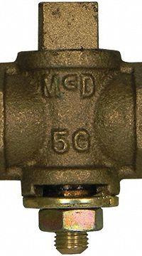 A.Y. MCDONALD Gas plug valve: 2 in Pipe Size, FNPT x FNPT, Brass, For Media LP Gas/Natural Gas (MPN 10596 2"). Key specifications — Body Material: Brass; Brand: A.Y. MCDONALD; Connection Type: FNPT x FNPT.