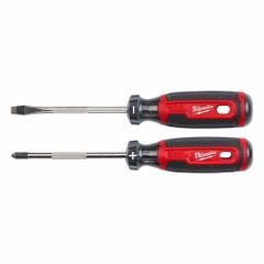 MILWAUKEE CUSHION 2PC GRIP SD KIT USA: 1-10 Pieces, 2 Pieces, Phillips/Slotted Tip, Cushion Grip (MPN MT200-2). Key specifications — attr1205274: MILWAUKEE; attr1205269: 1/4 in.