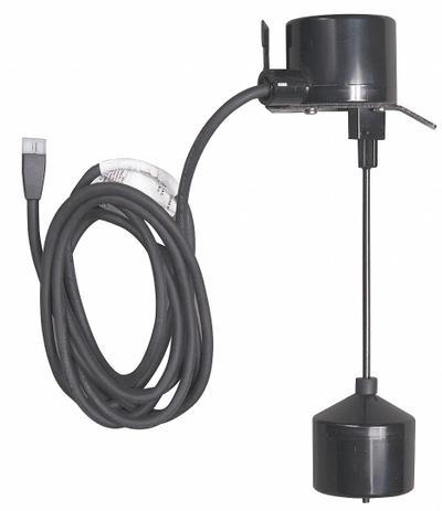 PRO SERIES PUMPS Float Switch: Vertical, Normally Open (Pump Down), 115V AC, 12 A - Vertical Float Switches