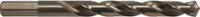 CLE-LINE Jobber Length Drill Bit: 9/32", 135° Split Point, Straw/Bronze Cobalt, Hex Shank (MPN C10614). Key specifications — attr1229327: 0.2813.