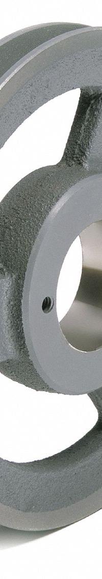 APPROVED VENDOR V-Belt Pulley: BK72, 1 Groove, 6.95 in OD, Bushed Bore, H/QT, Cast Iron. Key specifications — Pulley Industry Number: BK72; Pitch Diameter: 6.6 in (5L, B); For Belt Section (broad, with similar types): 4L, A, or AX.