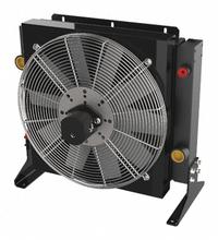 COOL-LINE Forced Air Oil Cooler: 75 hp Heat Removed, 80 gpm Max. Flow, 377 psi Max. Pressure (MPN HR75-0050). Key specifications — attr96059: SAE #20; attr98919: COOL-LINE.