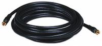 MONOPRICE Coaxial Cable: RG-6/UL, 18 AWG Conductor Gauge, 15 ft Cable Lg (MPN 6314). Key specifications — Shielding Material: Aluminum-Mylar.