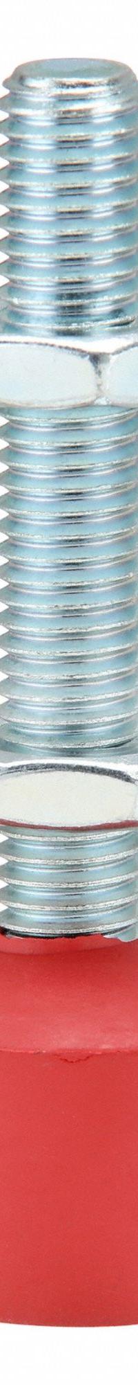 DE-STA-CO Flat Tip Spindle: Neoprene Tip, M10x1.5, 3 1/8 in Lg, 3 1/8 in Thread Lg (MPN 240208-M). Key specifications — Brand: DE-STA-CO; Material: Neoprene; Thread Size: M10x1.5; Includes: Jam Nuts; Compatible with Series: 210-UB; Spindle Construction: Neoprene Tip.
