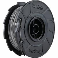 MAKITA Rebar Tie Wire: 21 ga, 330 ft Coil Lg, Steel, Made in USA*, 120 Max. Ties Per Coil, 50 PK (MPN 191L22-4). Key specifications — attr80235: MAKITA; attr80243: Made in USA*; attr80244: Steel.