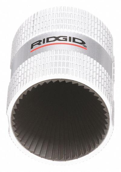 RIDGID Inner/Outer Reamer: Copper/Stainless Steel, 1 1/4 in Max Pipe Size - Sleeve-Style Metal Tubing & Conduit Reamers
