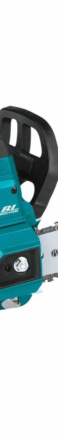 MAKITA Chainsaw Kit: 12 in Bar Lg, Top Handle, Auto Chain Oiler, 5.0 Ah Battery Capacity, 40 V (MPN GCU01Z). Key specifications — Brand: MAKITA.