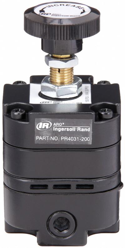 ARO Precision Compressed Air Regulator: Zinc Die-Cast, 3/8 in NPT, 14 cfm, 2 psi to 60 psi - Precision Air Regulators