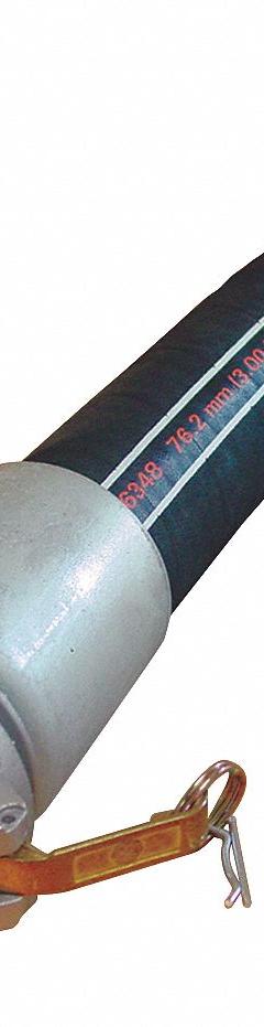 Smooth Cover Gasoline Hose: 2 in Hose Inside Dia., 150 psi, 50 ft Hose Lg (MPN H036332BK-100-50-CE). Key specifications — Temp. Range: -40° to 180°F; Brand: BOSTON.
