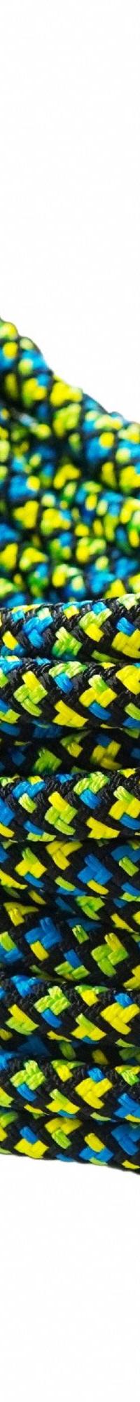 ALL GEAR Rigging and Climbing Rope: Double Braid, 1/2 in Dia, 2,100 lb Working Load Limit, Nylon (MPN AGBR12150HMP). Key specifications — Brand: ALL GEAR; Rope Type: Dynamic; Third Color: Green; Fourth Color: Yellow.