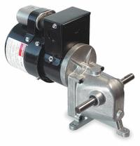 DAYTON AC Gearmotor: Right Angle, Dual Output Shafts, PSC, TENV, 5.6 RPM, 200 in-lb Max Torque (MPN 1LPY9). Key specifications — Inverter Rated: No; Brand: DAYTON; Full Load Current: 1.2/0.63 A.