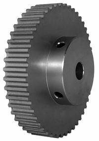 DAYTON Timing Pulley: Modified Curvilinear, Fixed, For GT Timing Belt Section, For 9 mm Belt Wd (MPN 48-5P09-6A6). Key specifications — Brand: DAYTON; Finish: Clear Anodized; For Belt Series: Powerhouse®.