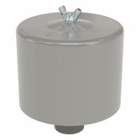 SOLBERG Filter Silencer: 1 1/2 in Inlet Size, 85 scfm, 6.63 in Overall Ht, 6 in Outside Dia, Paper (MPN FS-18P-150). Key specifications — attr60071: FS-18P-150; attr60074: SOLBERG.