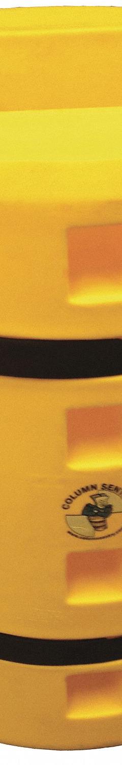 SENTRY Column Protector: 16 in, 14 in, 16 in (H-Beam)/16 in (Round)/16 in (Square), Round/Square (MPN CS3342-16S). Key specifications — Color: Yellow; Maximum Compatible Column Length: 16 in; Minimum Compatible Column Length: 14 in; Brand: SENTRY; Material: LLDPE.