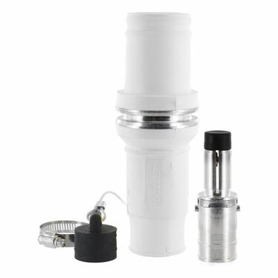 LEVITON Single Pole Inline: Male, White, 1000V AC, 1,135 A, Crimp Tube Termination - Plugs with Crimp Tube Terminations