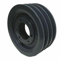 APPROVED VENDOR V-Belt Sheave: 3B44SH, 3 Groove, 4.75 in OD, Bushed Bore, SH, Quick Detachable. Key specifications — Pulley Industry Number: 3B44SH.