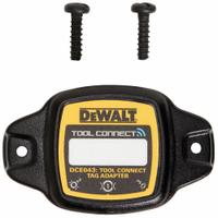 DEWALT Tag Cord Adapter: Attachable Tag, 25 Tags Included, (25) Plastic Adapters/(60) T10 Screws (MPN DCE043). Key specifications — attr1255690: (60) T10 Screws; attr1255705: Attachable Tag.