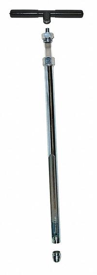 AMS Soil Recovery Probe: Nickel Plated 4130 Alloy Steel, Threaded, 5/8 in Connection Size (MPN 425.45). Key specifications — Brand: AMS; Product Type: Soil Recovery Probe; Connection Type: Threaded; Material: Nickel Plated 4130 Alloy Steel; Includes: (2) Plastic End Caps.