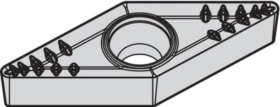 WIDIA Diamond Turning Insert: VBMT331MP - Diamond Indexable Turning Inserts