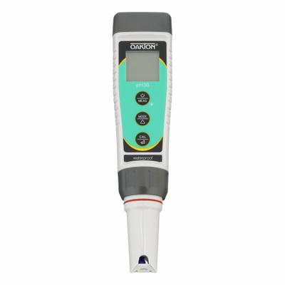 OAKTON pH Meter: pH/Temp, Meter, (4) 1.5 V Batteries, Reagents Sold Separately - Pocket pH Testers