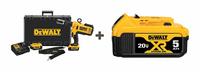 DEWALT Press Tool Kit: 20V MAX*, Std, Pistol Grip, For 1/2 in to 4 in Pipe (MPN DCE200M2/DCB205). Key specifications — attr518712: Charger.