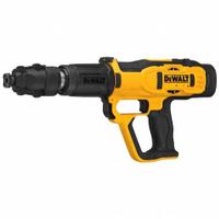 DEWALT Powder Actuated Gun: For 2 7/8 in Max. Pin Lg - with Washer, For 157/1000 in Pin Dia. (MPN DFD270SK). Key specifications — attr312449: Automatic Piston Return; attr312446: Yellow; attr325052: DEWALT.