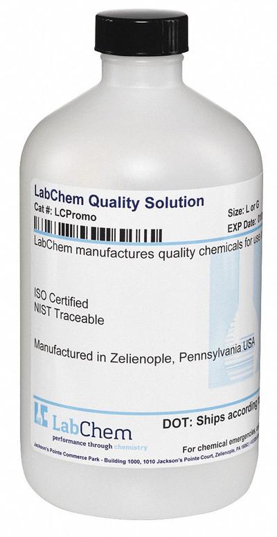 LABCHEM Buffer - pH 4.00: Lab, 500 mL Volume, Liquid, pH 4, Plastic, Bottle, Buffer/Solution - pH Buffers