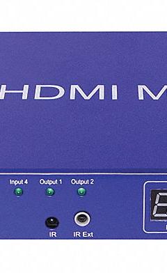 SPECO TECHNOLOGIES HDMI Matrix: HD4MAT, 5 7/8 in Overall Dp, 1 1/4 in Overall Ht, HDMI Matrix, HDMI. Key specifications — attr930799: LPCM7.1; attr930800: LPCM7.1; attr930801: SPECO TECHNOLOGIES; attr930805: Monitors; attr930815: No; attr930816: HDMI; attr930817: HDMI.