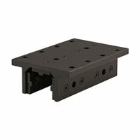T-Slot Framing System Rollers: 40 Series, 103.2 mm L x 50 mm W x 160 mm H, Black, Double Flanged (MPN 40-6536-BLACK). Key specifications — Brand: 80/20; Housing Material: Aluminum; Includes: Shims; Finish: Anodized; Includes Fasteners: Yes.