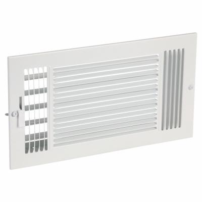 APPROVED VENDOR Sidewall/Ceiling Register: Ceiling/Wall, 7 1/4 in H, 15 1/4 in W, Louvered - Sidewall/Ceiling Registers
