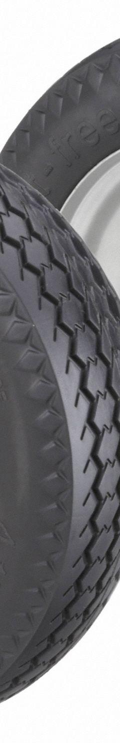 MARASTAR Flat-Free Wheel: 10 in Wheel Dia., 3 5/8 in Wheel Wd, Polyurethane, 2 3/16 in Hub Lg, 2 PK (MPN 30210). Key specifications — Brand: MARASTAR; Tire Sidewall Number: 4.10/3.50-4.