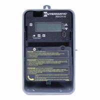 INTERMATIC Electronic Timer: 24 hr, Not Astronomic, 120-277V AC, SPDT, Digital (MPN ET2115CR). Key specifications — Body Material: Metal; Indoor/Outdoor Usage: Outdoor; Astronomic Functionality: Not Astronomic; Mounting Style: Surface; Brand: INTERMATIC.