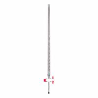 UNITED SCIENTIFIC SUPPLIES INC Straight Bore Buret: 10 mL, A, 798 mm, ±0.02 mL, 0.05 mL Inc, Glass (MPN BR2128-10). Key specifications — Closure Included: No; Tolerance: ±0.02 mL; Brand: UNITED SCIENTIFIC SUPPLIES INC; Body Material: Glass.
