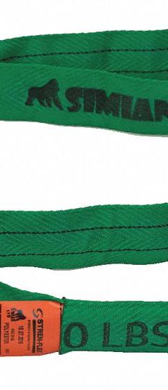 STREN-FLEX SIMIAN GT Round Sling: Type 5, Polyester, Nylon, 12 ft Sling Lg, 29/32 in Body Dia (MPN SFERSST2-12). Key specifications — Brand: STREN-FLEX SIMIAN GT.