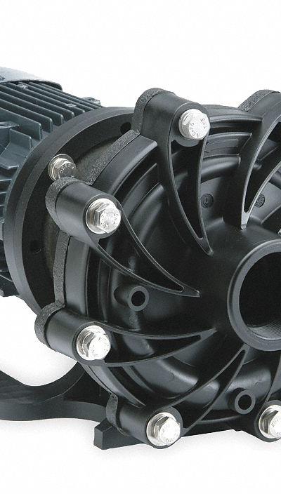 FINISH THOMPSON Magnetic Drive Pump: PVDF - Magnetic-Drive Straight Centrifugal Pumps