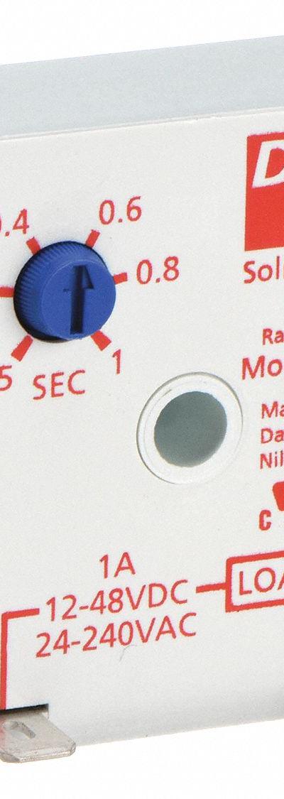 DAYTON Single Function Encapsulated Timing Relay: Surface Relay Mounting - Surface-Mounted Relays
