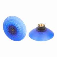 SCHMALZ Vacuum Pad Assembly: Deep, G3/8 in, 92.2 mm Pad Dia, Elastodur ED, Blue, 85 A, SAX (MPN 10.01.19.00141). Key specifications — attr1019101: 10.01.19.00141; attr1019103: SCHMALZ; attr1019107: 85 A.
