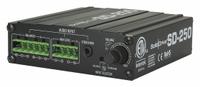 SOLIDDRIVE Amplifier: Auxiliary (1/8 in)/Balanced Stereo (Euroblock)/High Level Euroblock Input (MPN SD250). Key specifications — Output Style: Euroblock; Input Style: Balanced Stereo (Euroblock); Manufacturer Part Number: SD250; Brand: SOLIDDRIVE; Includes: Stereo RCA Adapter.