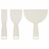 WESTWARD Putty Knife Set: Bld. Mat. Polypropylene, Hdl. Mat. Polypropylene, Bld. Shp. Tapered (MPN 13A716). Key specifications — attr1004888: WESTWARD; attr1029665: Full.