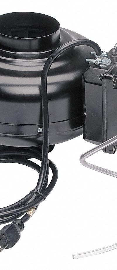 SOLER & PALAU In-Line Duct Fan: 153 cfm Max - Dryer Inline Duct Fans