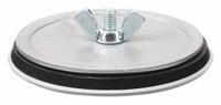 HOFFMAN Hole Seal: Steel, 2 in Conduit Hole Size, For 2.5 in Hole Dia - Max, Steel, 3R, Gray (MPN AS200). Key specifications — Color: Gray; Brand: HOFFMAN; Finish: Powder Coated; For Hole Type: Conduit; Includes: Oil Resistant Gasket; Material: Steel; NEMA Enclosure Rating: 3R.