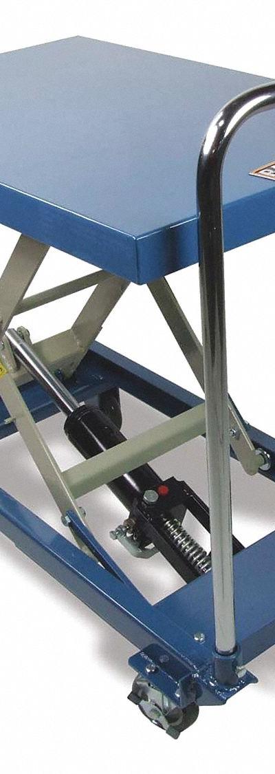 BAILEIGH INDUSTRIAL Scissor Lift Table: Not Powered - Manual Scissor-Lift Tables