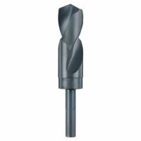 MILWAUKEE Silver and Deming Drill: 1-3/16", 135° Split Point, Black Oxide HSS, Parabolic Flute (MPN 48-89-2757). Key specifications — attr1235078: 1.1875.