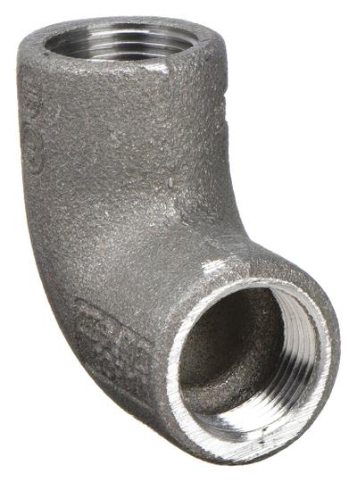 APPLETON ELECTRIC Elbow, 90 Degrees: Aluminum, Plain, ELF, 3/4 in Trade Size, Female to Female - 90° Elbows
